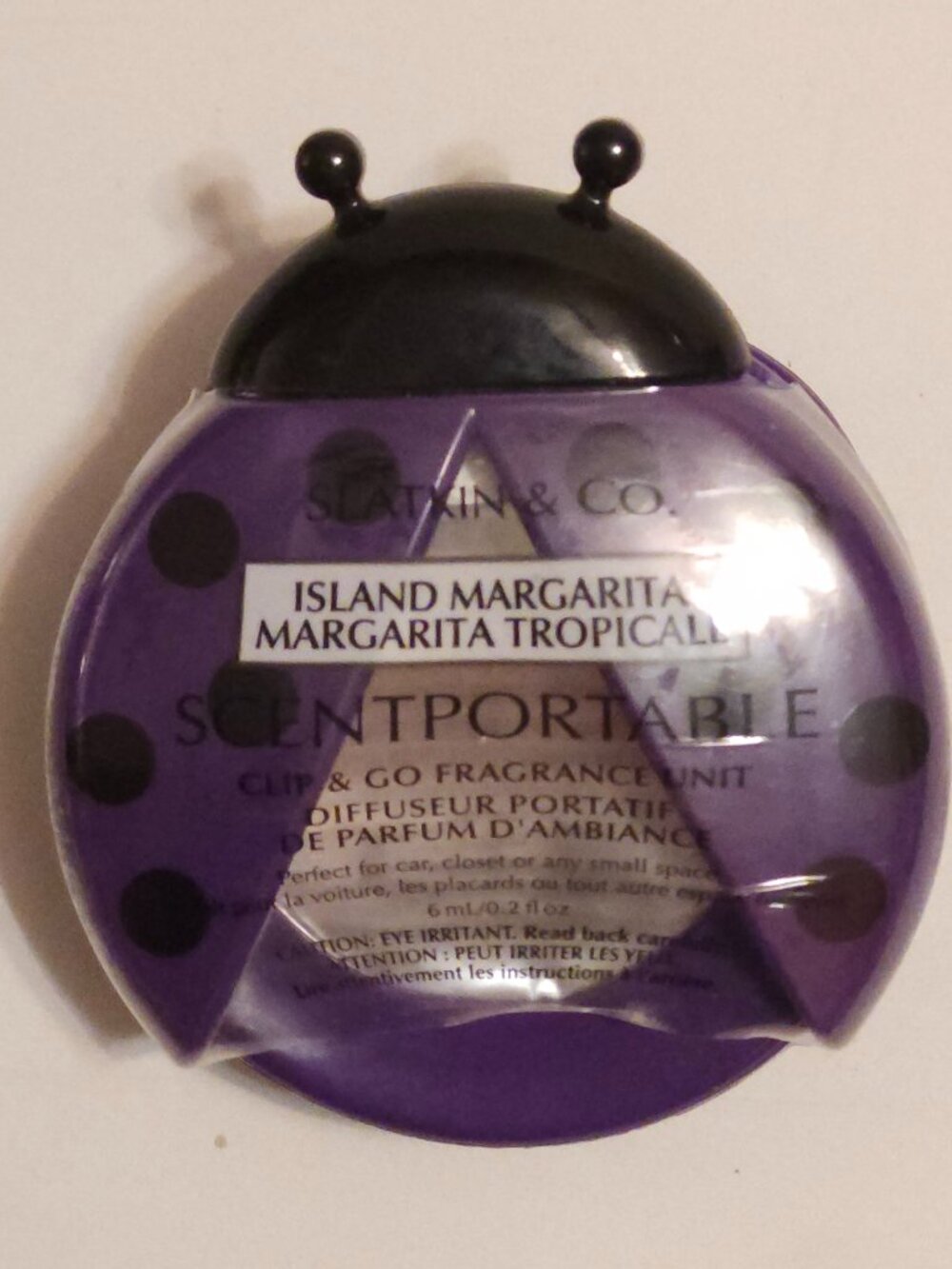 ADORABLE Bath and Body Works Scentportable LADY BUG BNIP Island Margarita Scent